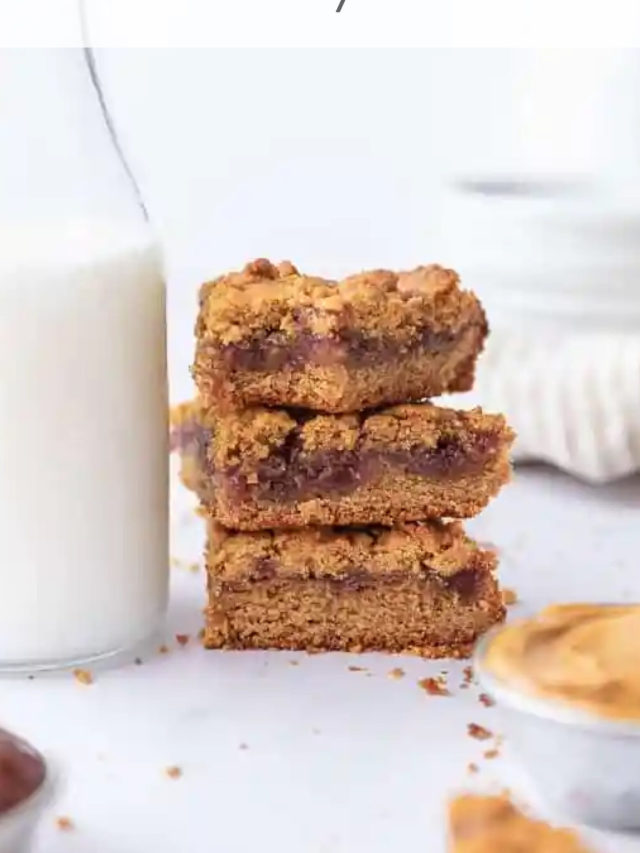 Peanut Butter & Jelly Bars