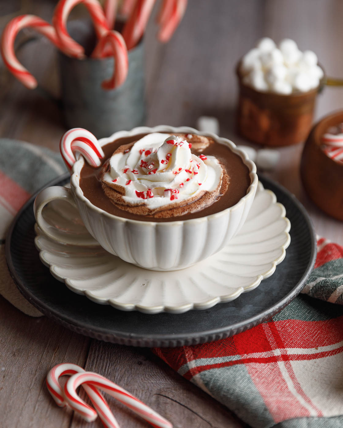 Peppermint Hot Chocolate