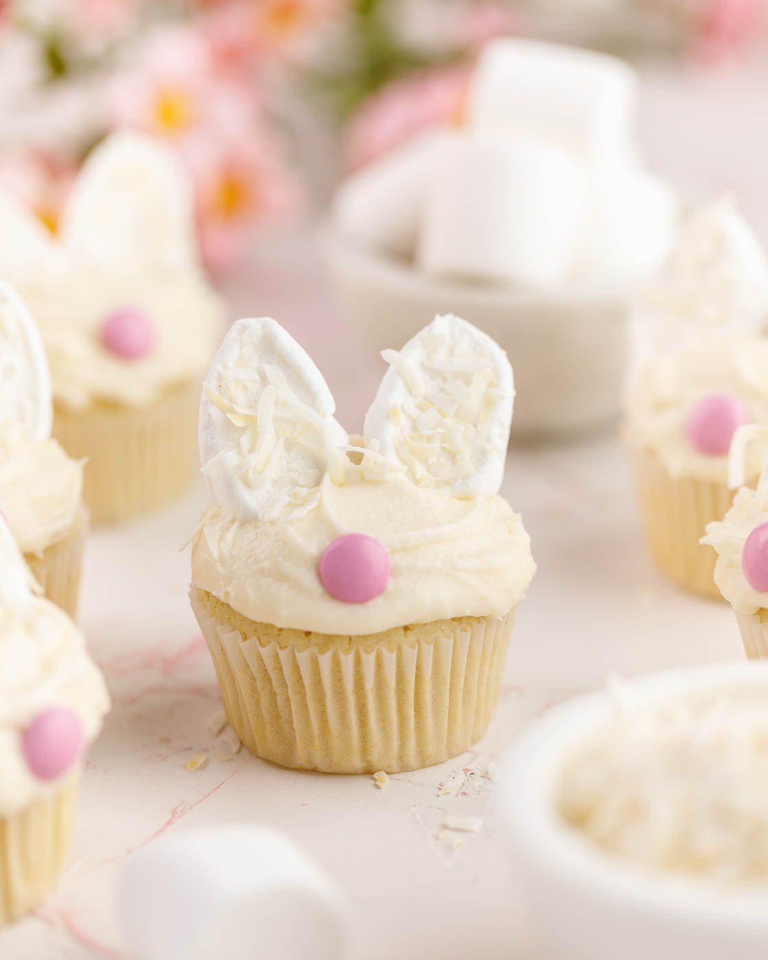 adorable easter bunny cupcakes Sweet Fix Baker