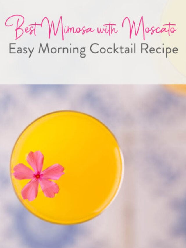 Best Mimosa with Moscato (Easy Morning Cocktail Recipe)