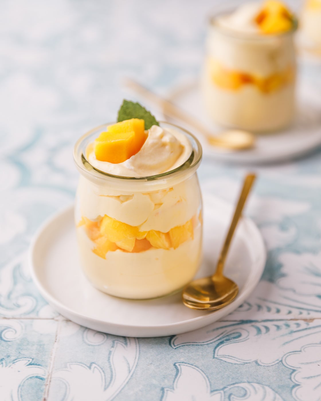 Easy Mousse Mango Recipe (with only 3 ingredients)
