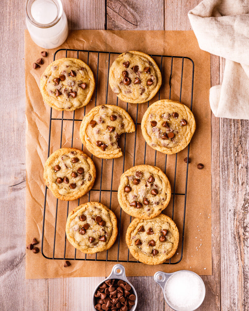 Chewy Small Batch Chocolate Chip Cookies Recipe