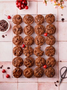 Easy Double Chocolate Chip Cherry Cookies Recipe