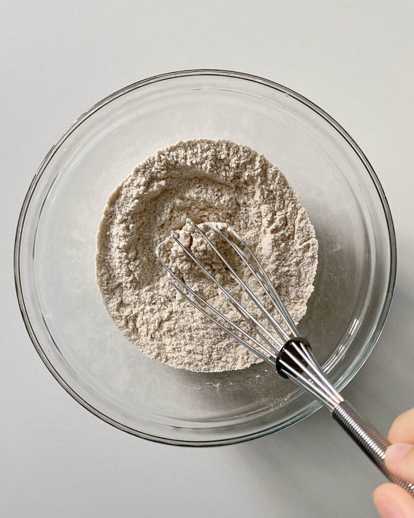 mixed dry ingredients