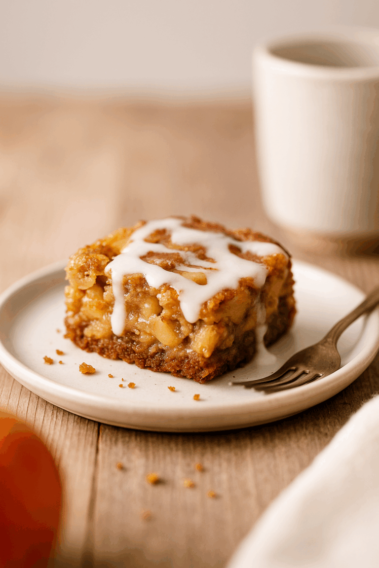 Super Easy Cinnamon Roll Apple Pie Bake Recipe