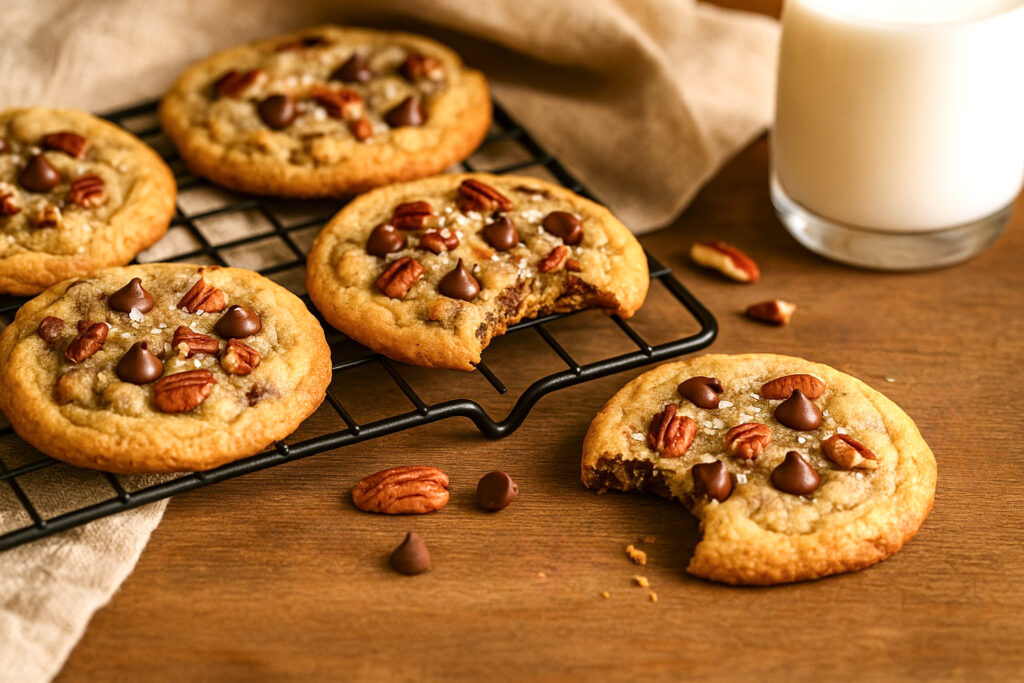 The Best Chewy Chocolate Chip Pecan Cookies