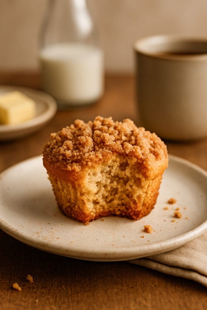 Easy Homemade Cinnamon Streusel Muffins Recipe