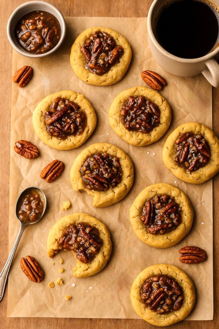The Best Soft & Chewy Pecan Pie Cookies