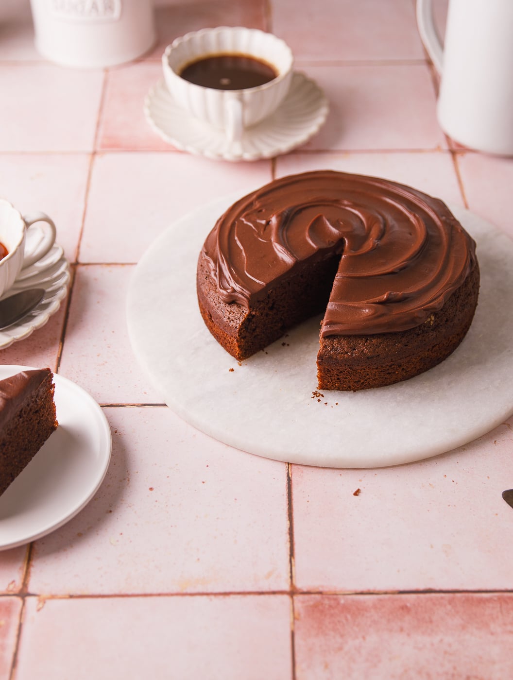 The best moist Chocolate Ganache Cake