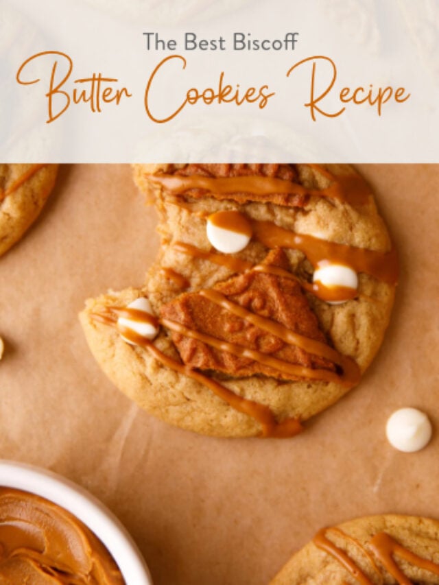 The Best Biscoff Butter Cookies Recipe