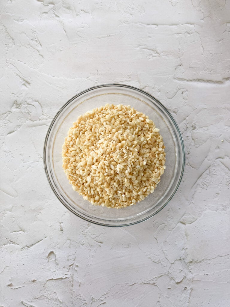 Rice Krispie Cereal in bowl