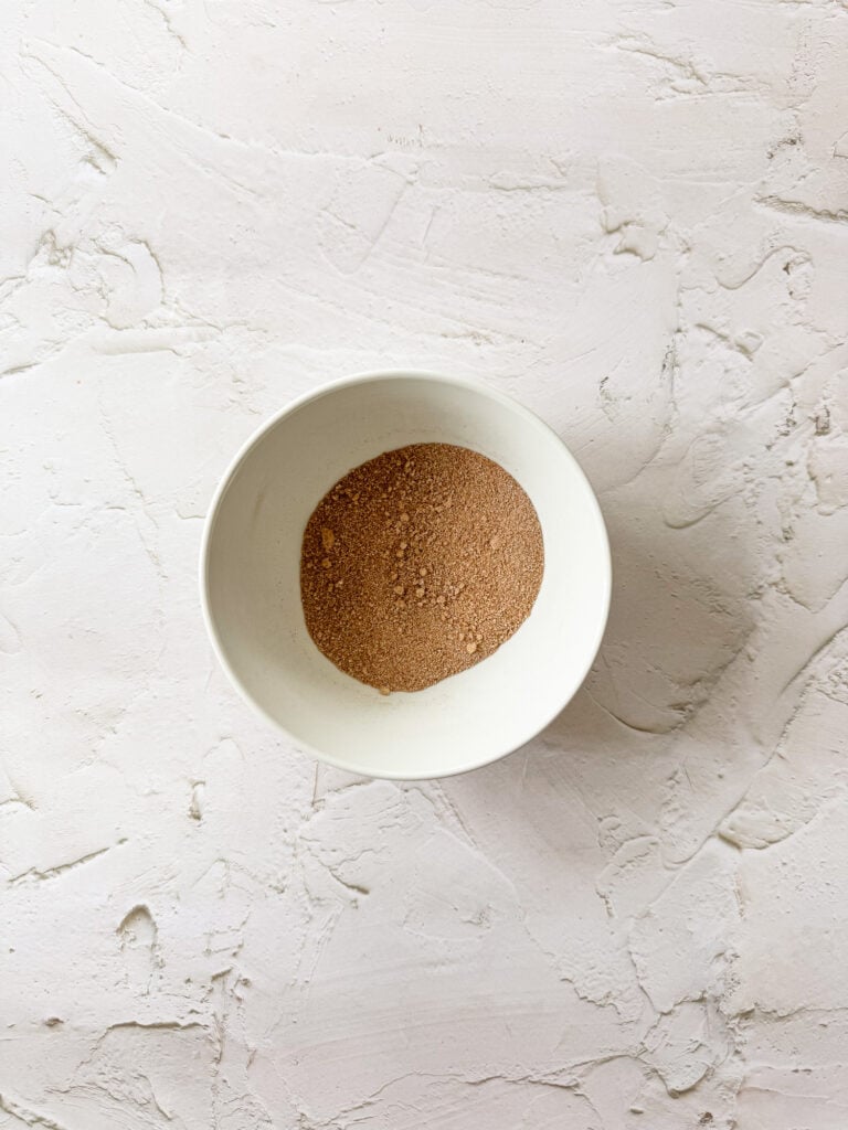 Cinnamon sugar filling