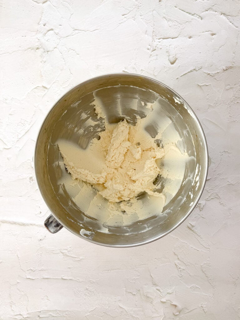 Cream Cheese added to butter and Vanilla