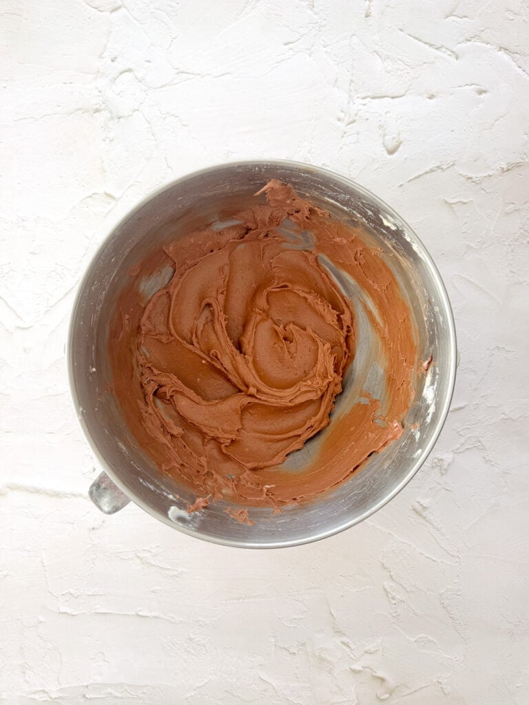 Chocolate Cream Cheese frosting ready