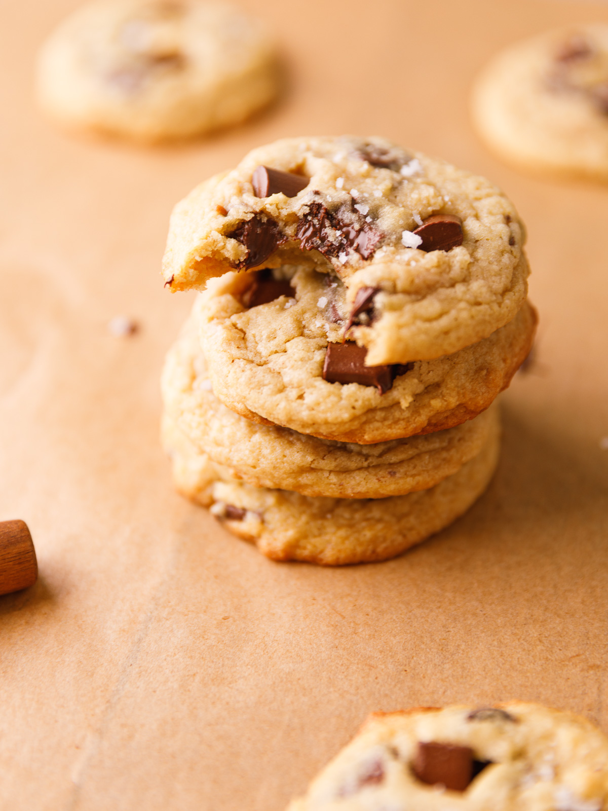 Soft Cream Cheese Chocolate Chip Cookies (Bakery-Style)